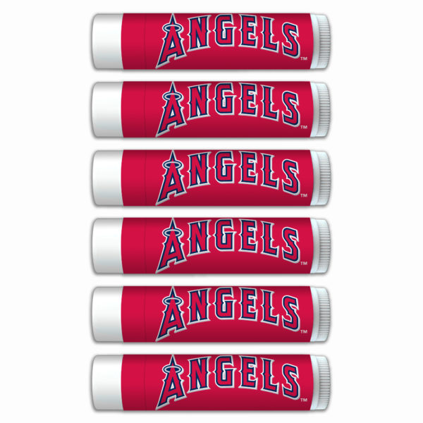 LA Angels of Anaheim lip balm 6-pack www.WorthyPromo.com