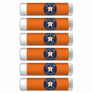 Houston Astros Lip Balm 6-Pack | Premium Ingredients