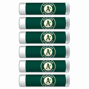Oakland Athletics Lip Balm 6-Pack | Premium Ingredients