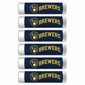 Milwaukee Brewers Lip Balm 6-Pack | Premium Ingredients