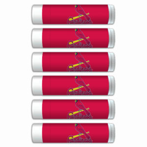 St Louis Cardinals Lip Balm 6-Pack | Premium Ingredients