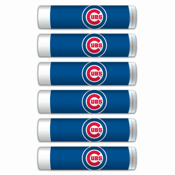 Chicago Cubs lip balm 6-pack www.WorthyPromo.com