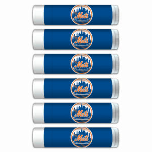 New York Mets Lip Balm 6-Pack | Premium Ingredients