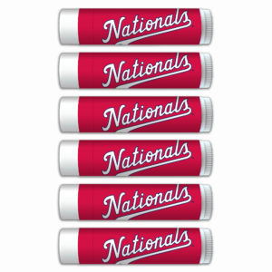 Washington Nationals Lip Balm 6-Pack | Premium Ingredients