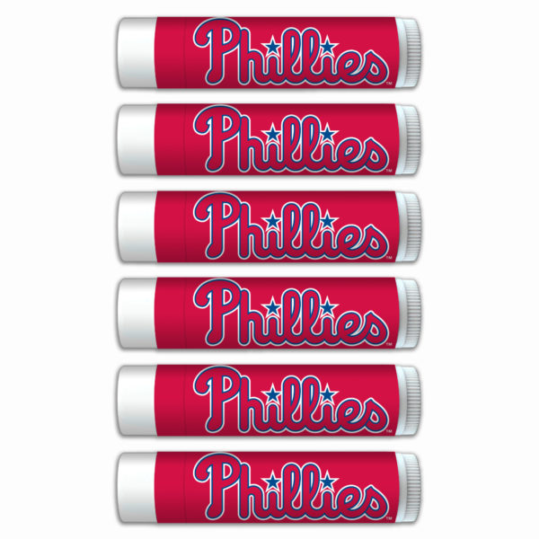 Philadelphia Phillies lip balm 6-pack www.WorthyPromo.com