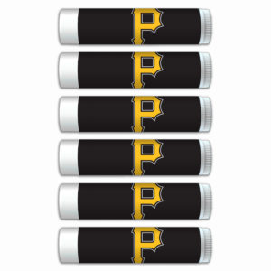 Pittsburgh Pirates Lip Balm 6-Pack | Premium Ingredients