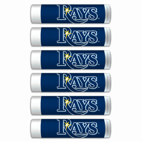 Tampa Bay Rays lip balm 6-pack www.WorthyPromo.com