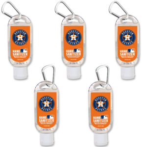 Houston Astros Hand Sanitizer Travel Size 5-Pack