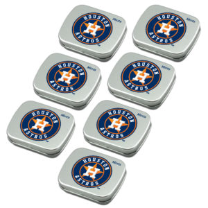 Houston Astros Mint Tin 7-Pack | Peppermint Candy