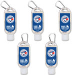 Toronto Blue Jays Hand Sanitizer Travel Size 5-Pack