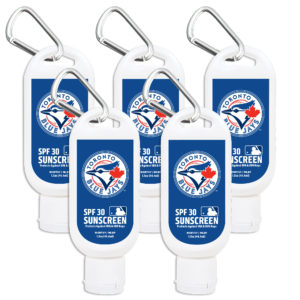 Toronto Blue Jays Sunscreen SPF 30 Travel Size 5-Pack