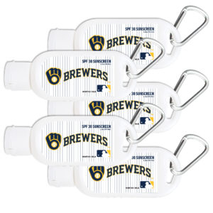 Milwaukee Brewers Sunscreen SPF 30 Travel Size 5-Pack