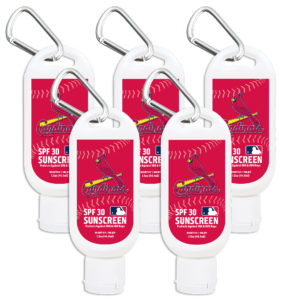 St Louis Cardinals Sunscreen SPF 30 Travel Size 5-Pack