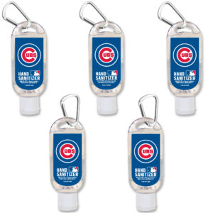 Chicago Cubs Hand Sanitizer Travel Size 5-Pack