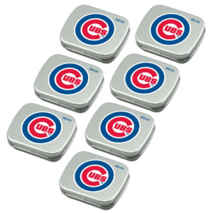 Chicago Cubs Mint Tin 7-Pack | Peppermint Candy