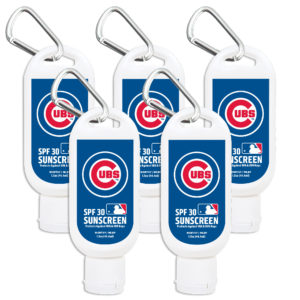 Chicago Cubs Sunscreen SPF 30 Travel Size 5-Pack