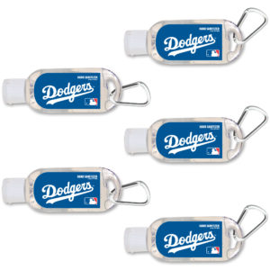 LA Dodgers Hand Sanitizer Travel Size 5-Pack