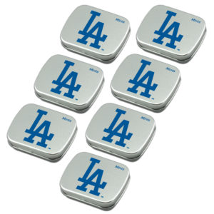 LA Dodgers Mint Tin 7-Pack | Peppermint Candy