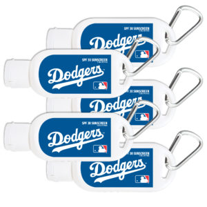 LA Dodgers Sunscreen SPF 30 Travel Size 5-Pack