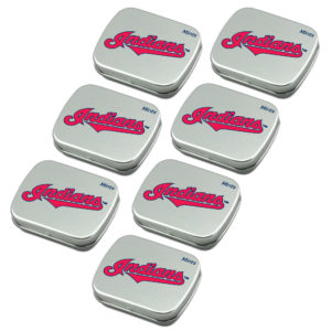 Cleveland Indians Mint Tin 7-Pack | Peppermint Candy