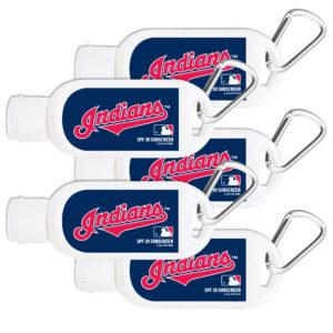 Cleveland Indians Sunscreen SPF 30 Travel Size 5-Pack