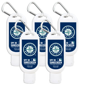 Seattle Mariners Sunscreen SPF 30 Travel Size 5-Pack