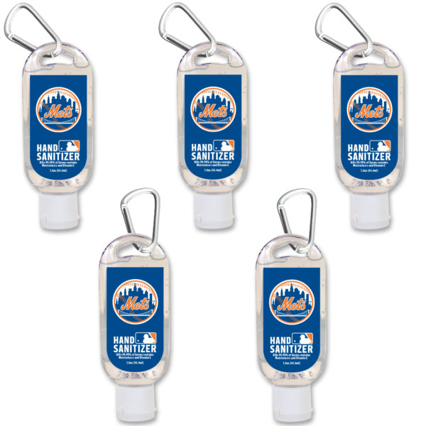 New York Mets hand sanitizer travel size www.WorthyPromo.com