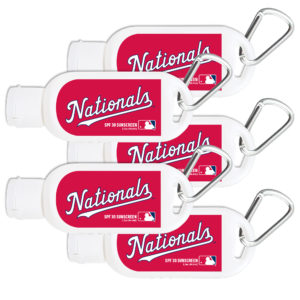 Washington Nationals Sunscreen SPF 30 Travel Size 5-Pack