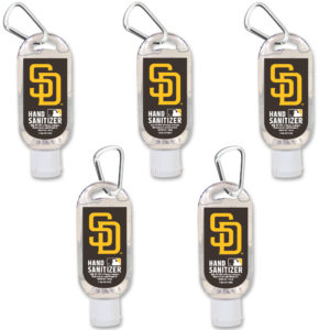 San Diego Padres Hand Sanitizer Travel Size 5-Pack