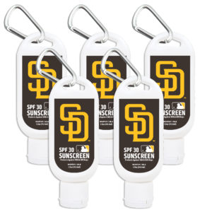 San Diego Padres Sunscreen SPF 30 Travel Size 5-Pack