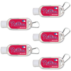 Philadelphia Phillies Hand Sanitizer Travel Size 5-Pack