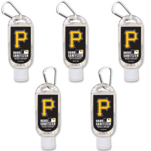 Pittsburgh Pirates Hand Sanitizer Travel Size 5-Pack