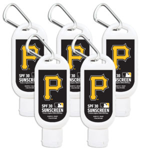 Pittsburgh Pirates Sunscreen SPF 30 Travel Size 5-Pack