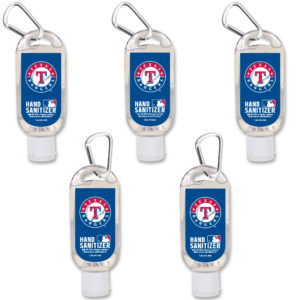 Texas Rangers Hand Sanitizer Travel Size 5-Pack