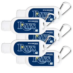 Tampa Bay Rays Sunscreen SPF 30 Travel Size 5-Pack
