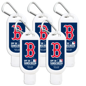 Boston Red Sox Sunscreen SPF 30 Travel Size 5-Pack