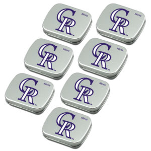 Colorado Rockies Mint Tin 7-Pack | Peppermint Candy
