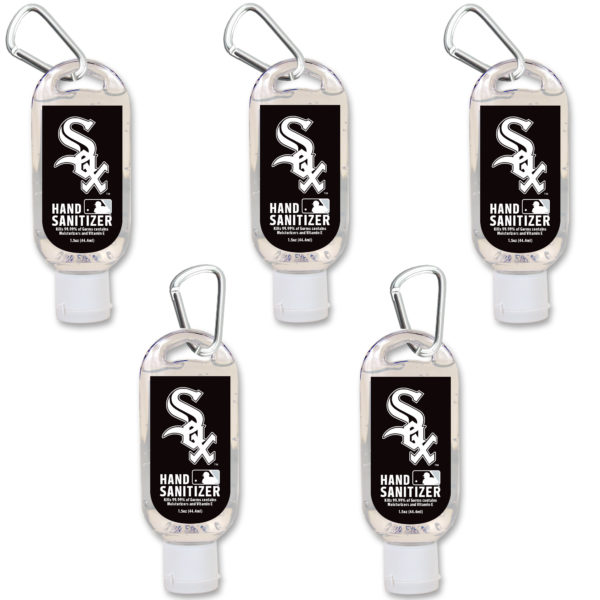 Chicago White Sox hand sanitizer travel size www.WorthyPromo.com
