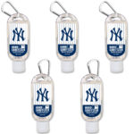 New York Yankees Hand Sanitizer Travel Size 5-Pack