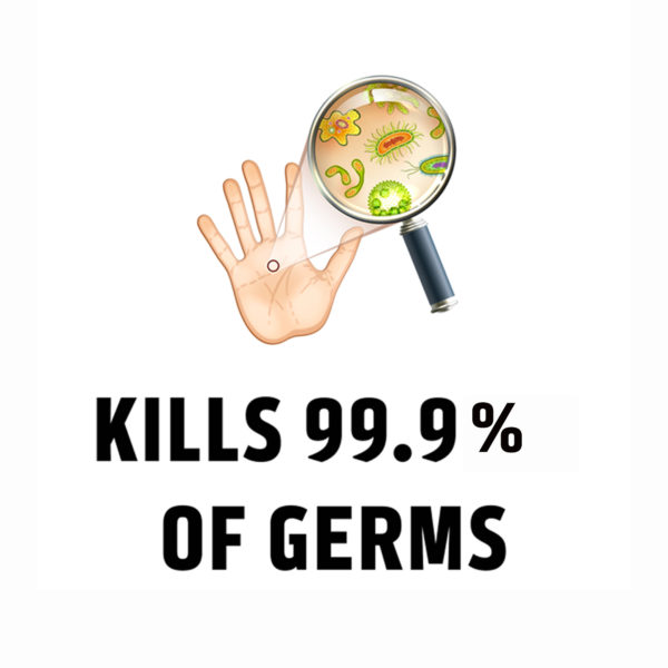 Kills 99.9% of Germs worthypromo.com