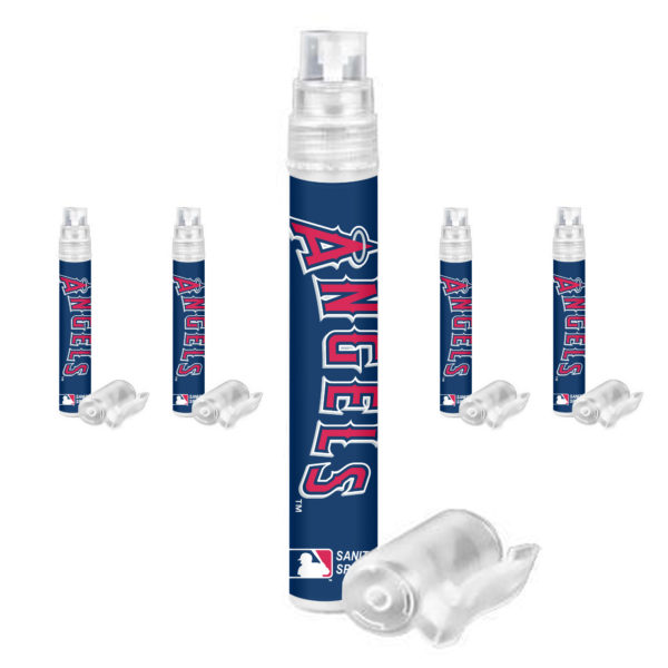 LA Angels of Anaheim hand sanitizer spray 5-pack www.WorthyPromo.com