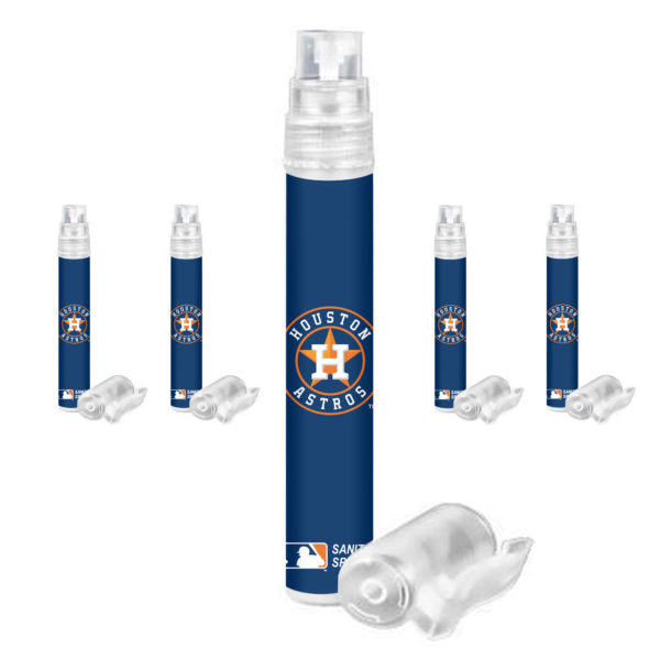 Houston Astros hand sanitizer spray 5-pack www.WorthyPromo.com