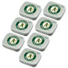 Oakland Athletics mint tin 7-pack sugar free peppermint candy www.WorthyPromo.com