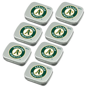 Oakland Athletics Mint Tin 7-Pack | Peppermint Candy