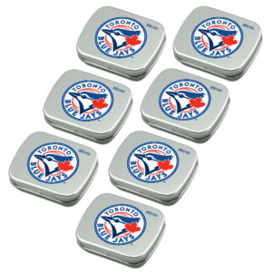Toronto Blue Jays Mint Tin 7-Pack | Peppermint Candy