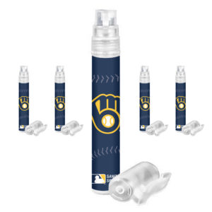 Milwaukee Brewers Hand Sanitizer Spray Pen 5-Pack