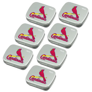 St Louis Cardinals Mint Tin 7-Pack | Peppermint Candy