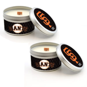 San Francisco Giants Candles Travel Tin 2-Pack