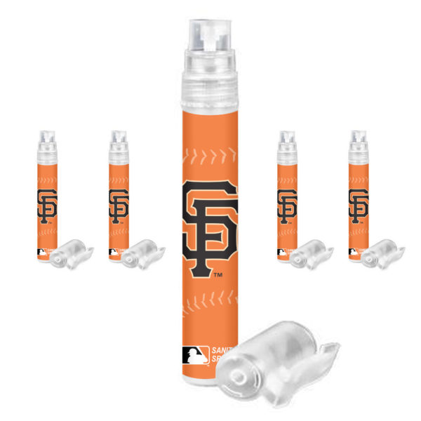 San Francisco Giants hand sanitizer spray 5-pack www.WorthyPromo.com