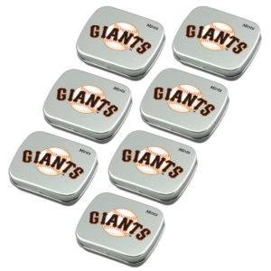 San Francisco Giants Mint Tin 7-Pack | Peppermint Candy